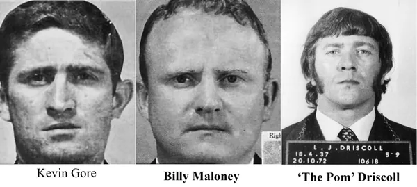 Sydney Toecutters Gang — Great Bookie Robbery, Melbourne 1976 crime gangs